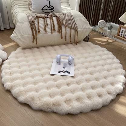 Round Rug for Stylish Spaces | Soft, Durable, Perfect for Home or Office Beige