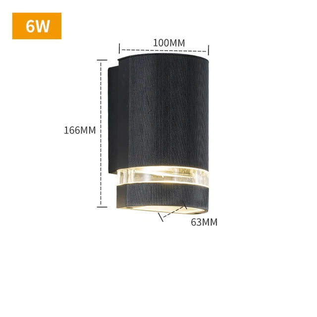 Outdoor Minimalist Garden Light - Durable, Stylish Solar Lighting for Home Round 12W Cool White