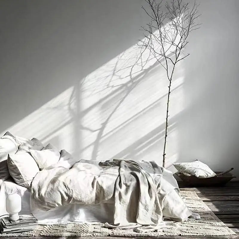 Breathable Pure Linen Sheets for Luxurious Home Comfort and Style